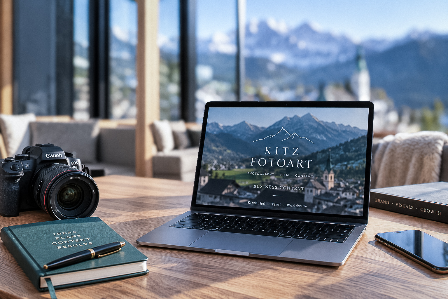 Social Media Content, Reels und Videos von Kitz Fotoart in Kitzbühel